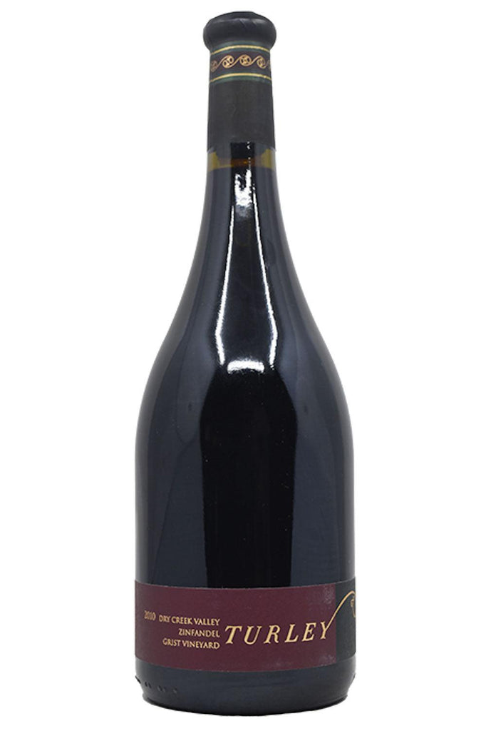 Bottle of Turley Dry Creek Valley Zinfandel Grist Vineyard 2010-Red Wine-Flatiron SF