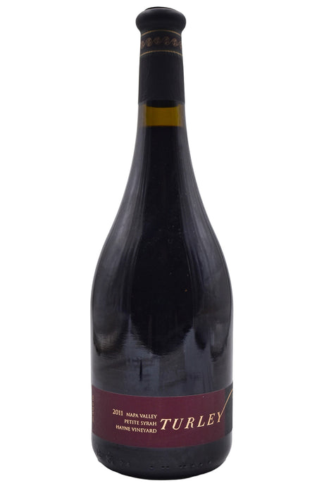Bottle of Turley Napa Valley Petit Syrah Hayne Vineyard 2011-Red Wine-Flatiron SF
