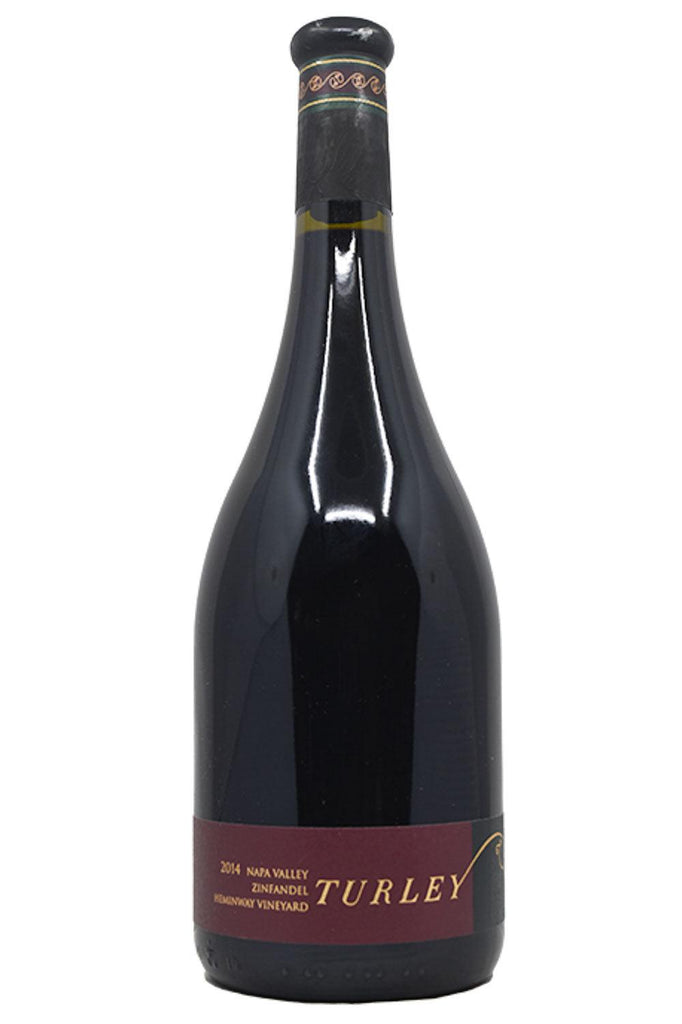 Bottle of Turley Napa Valley Zinfandel Heminway Vineyard 2014-Red Wine-Flatiron SF