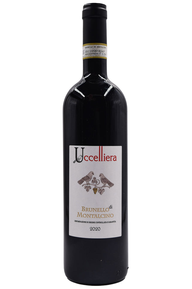 Bottle of Uccelliera Brunello di Montalcino 2020-Red Wine-Flatiron SF