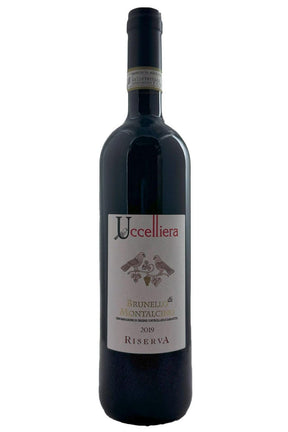 Bottle of Uccelliera Brunello di Montalcino Riserva 2019-Red Wine-Flatiron SF