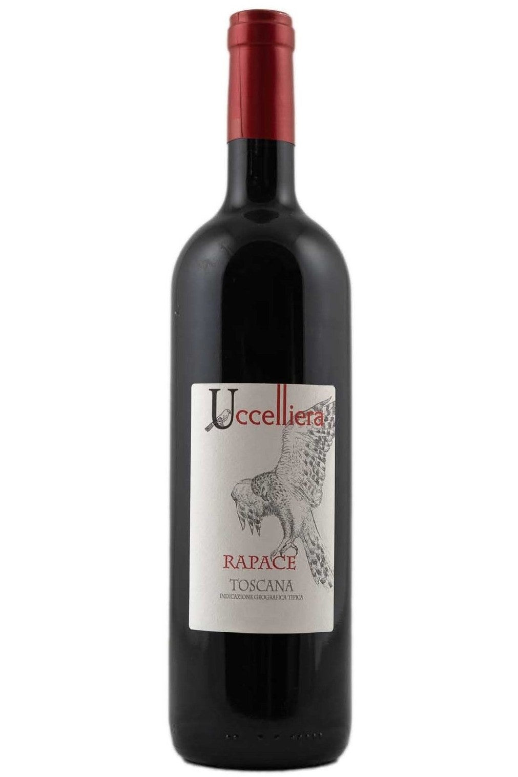 Bottle of Uccelliera Rapace [Sangio/Merlot/Cab] 2022 [Pre-Arrival, ETA Feb. '26]-Red Wine-Flatiron SF