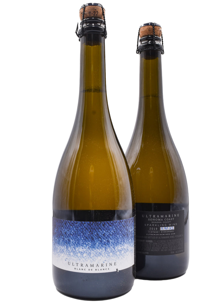 Bottle of Ultramarine Blanc de Blancs Michael Mara Vineyard 2019-Sparkling Wine-Flatiron SF