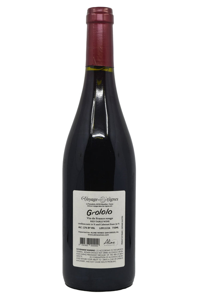 Bottle of Un Voyage Dans Les Vignes Grololo Rouge 2021-Red Wine-Flatiron SF