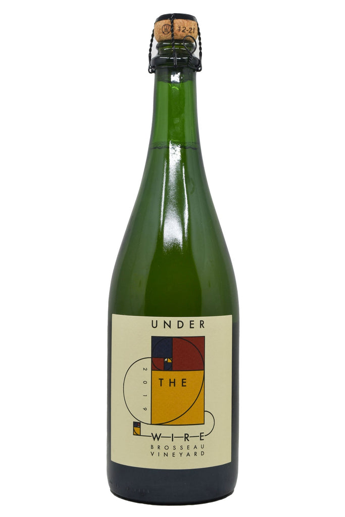 Bottle of Under the Wire Sparkling Chardonnay Brosseau Vineyard 2019-Sparkling Wine-Flatiron SF