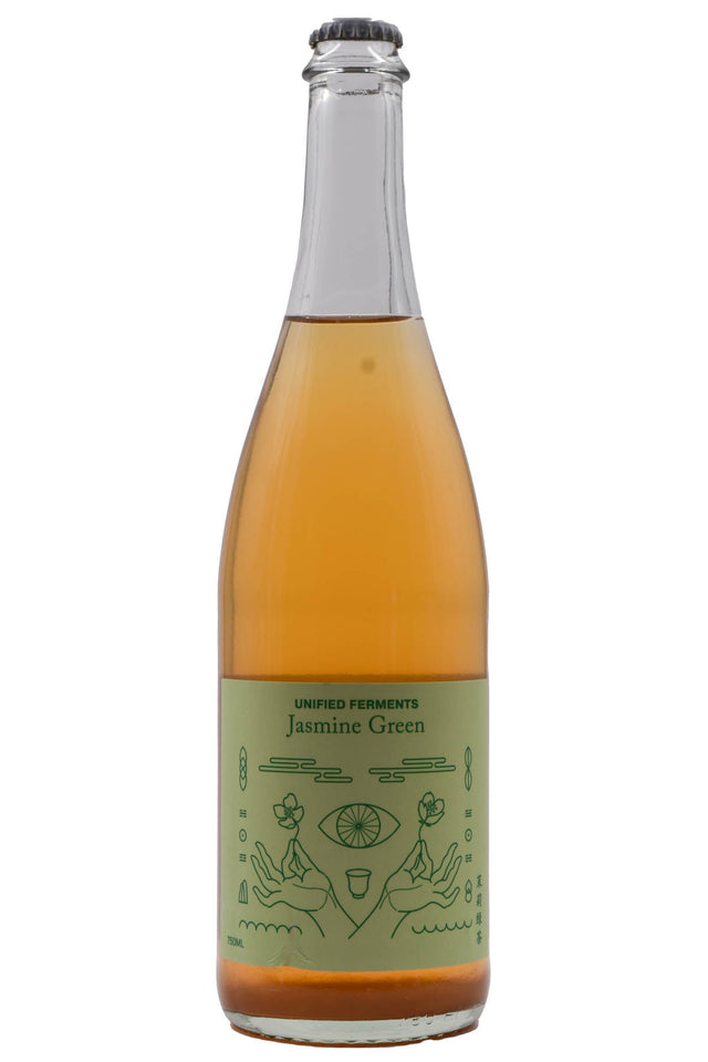 Bottle of Unified Ferments Jasmine Green Non-Alcoholic-Grocery-Flatiron SF