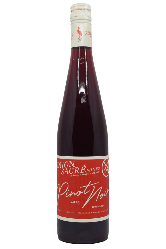 Bottle of Union Sacre Central Coast Pinot Noir 2023-Red Wine-Flatiron SF
