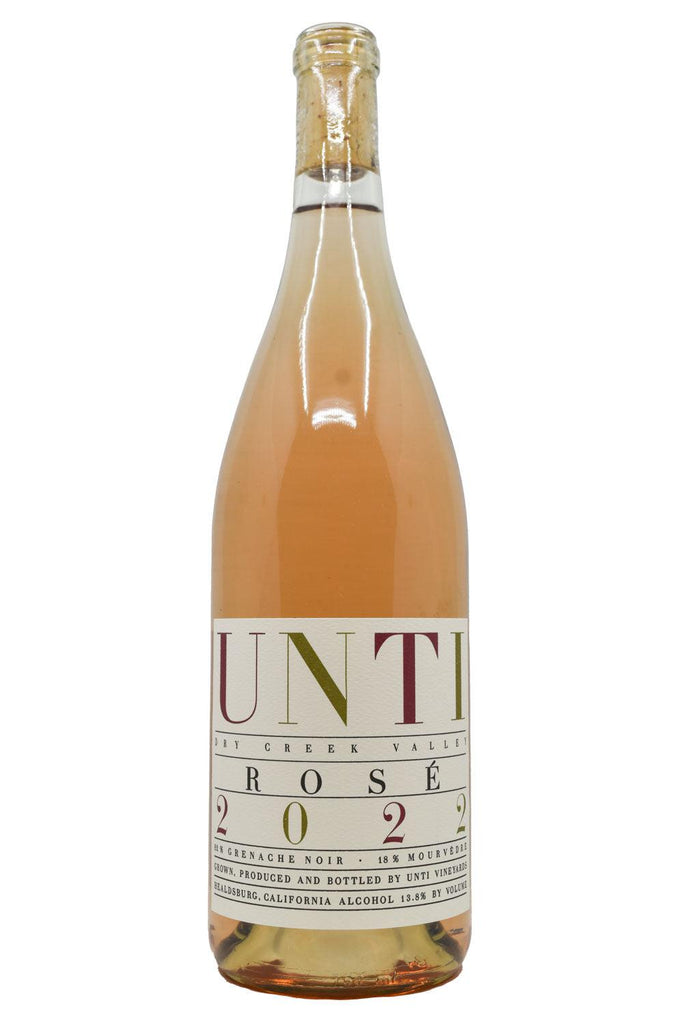 Bottle of Unti Dry Creek Valley Rose 2022-Rosé Wine-Flatiron SF