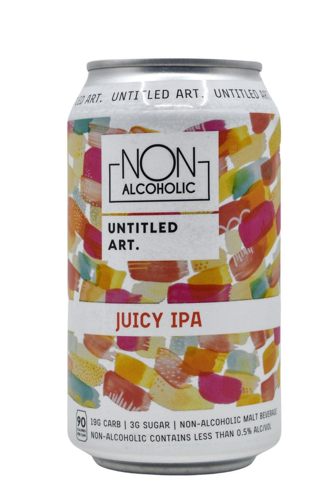 Bottle of Untitled Art Non-Alcoholic Juicy IPA CAN-Beer-Flatiron SF