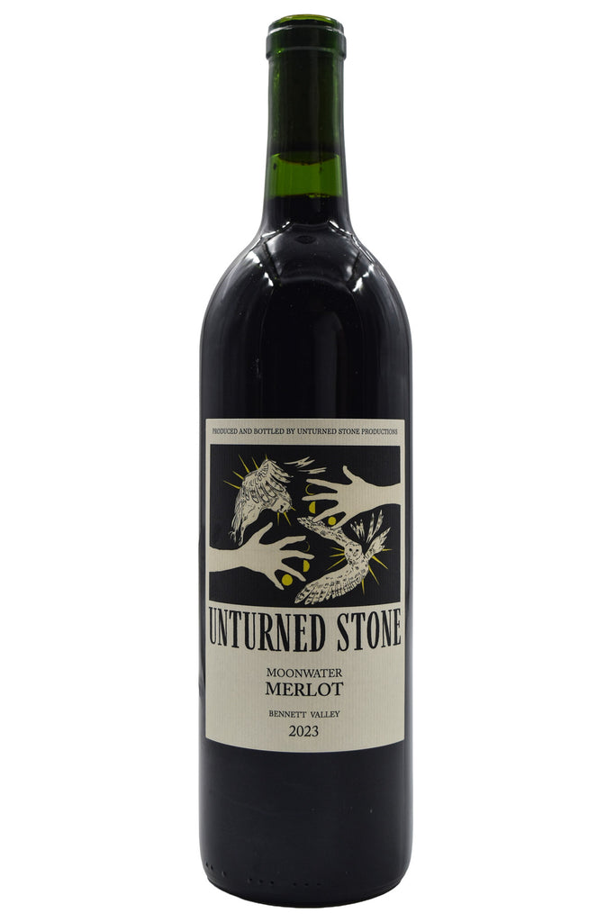 Bottle of Unturned Stone Bennett Valley Merlot Moonwater 2023-Red Wine-Flatiron SF