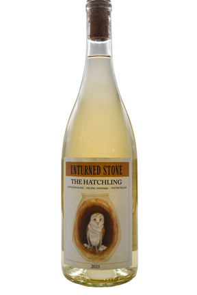 Bottle of Unturned Stone Sauvignon Musque Vecino Vineyard The Hatchling 2025-White Wine-Flatiron SF