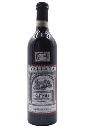 Bottle of Vallana Gattinara 2019-Red Wine-Flatiron SF