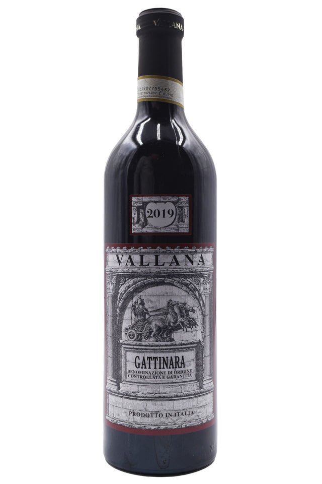 Bottle of Vallana Gattinara 2019-Red Wine-Flatiron SF