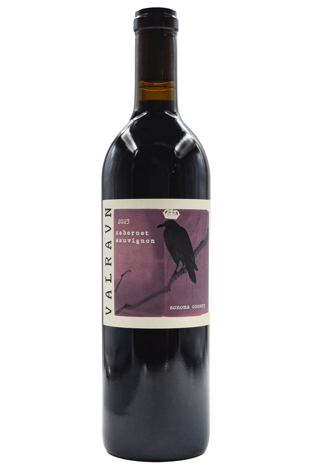 Bottle of Valravn Sonoma County Cabernet Sauvignon 2023-Red Wine-Flatiron SF
