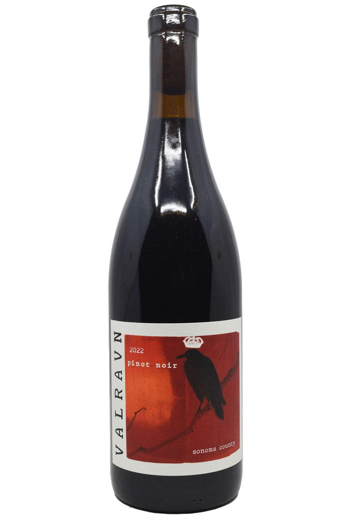 Bottle of Valravn Sonoma County Pinot Noir 2022-Red Wine-Flatiron SF
