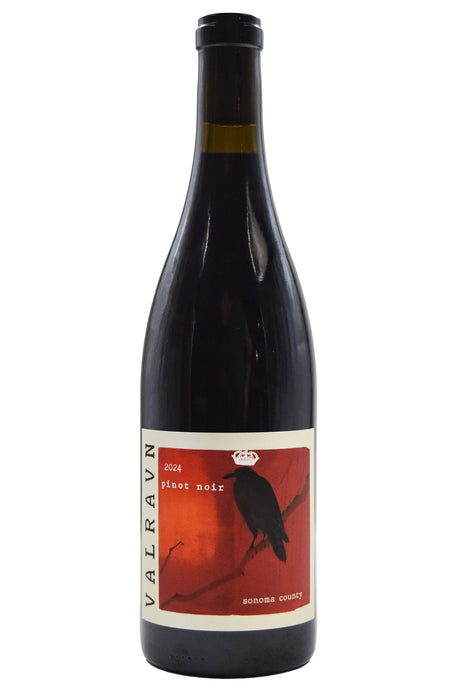 Bottle of Valravn Sonoma County Pinot Noir 2024-Red Wine-Flatiron SF