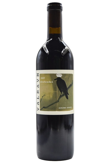 Bottle of Valravn Sonoma County Zinfandel 2023-Red Wine-Flatiron SF
