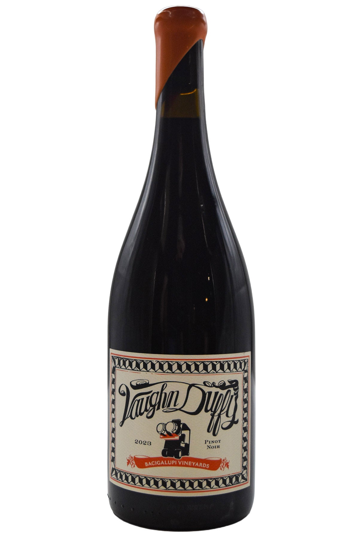 Bottle of Vaughn Duffy Russian River Valley Pinot Noir Bacigalupi Vineyards 2023-Red Wine-Flatiron SF