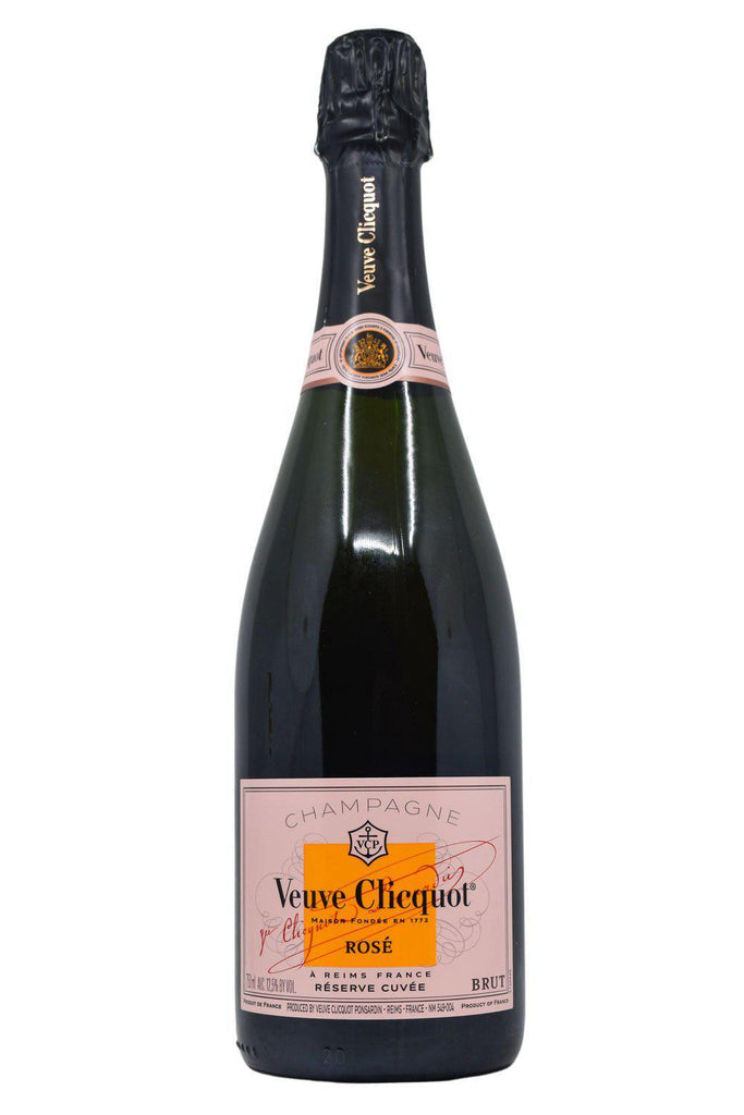 Bottle of Veuve Clicquot Champagne Rose Brut NV-Sparkling Wine-Flatiron SF