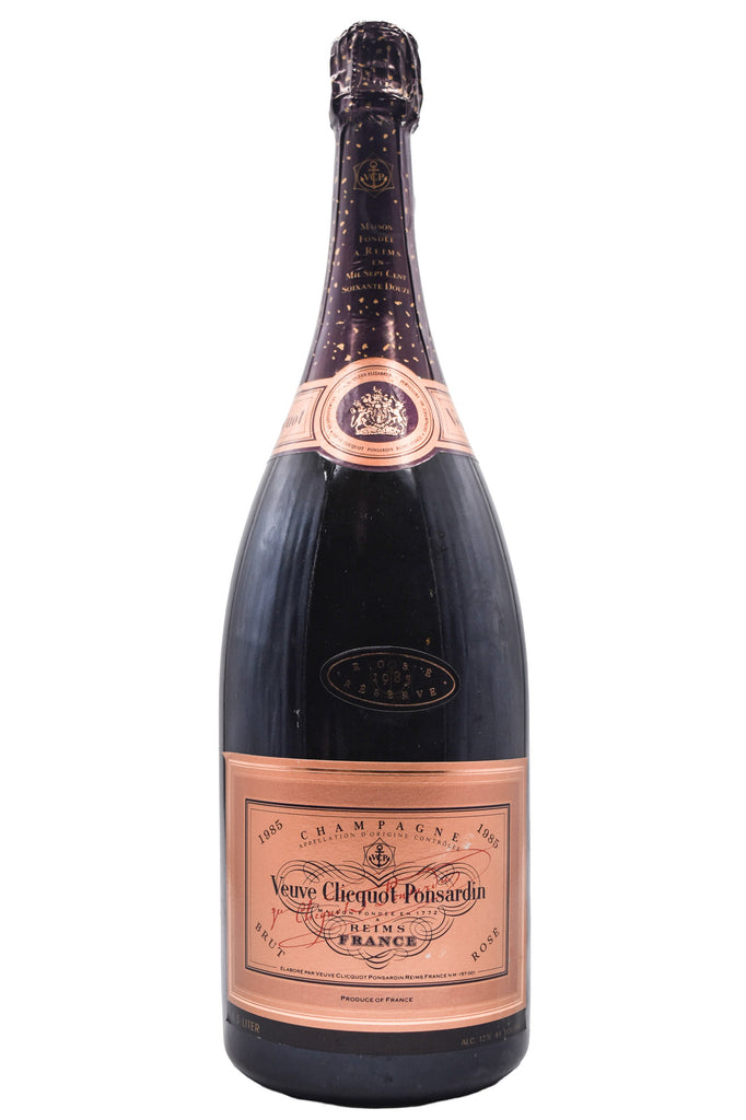 Bottle of Veuve Clicquot Champagne Rose Reserve Brut 1985 (1.5L)-Sparkling Wine-Flatiron SF