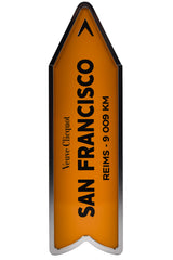 Bottle of Veuve Clicquot Champagne Yellow Label Brut SF Arrow Tin NV [NET]-Sparkling Wine-Flatiron SF
