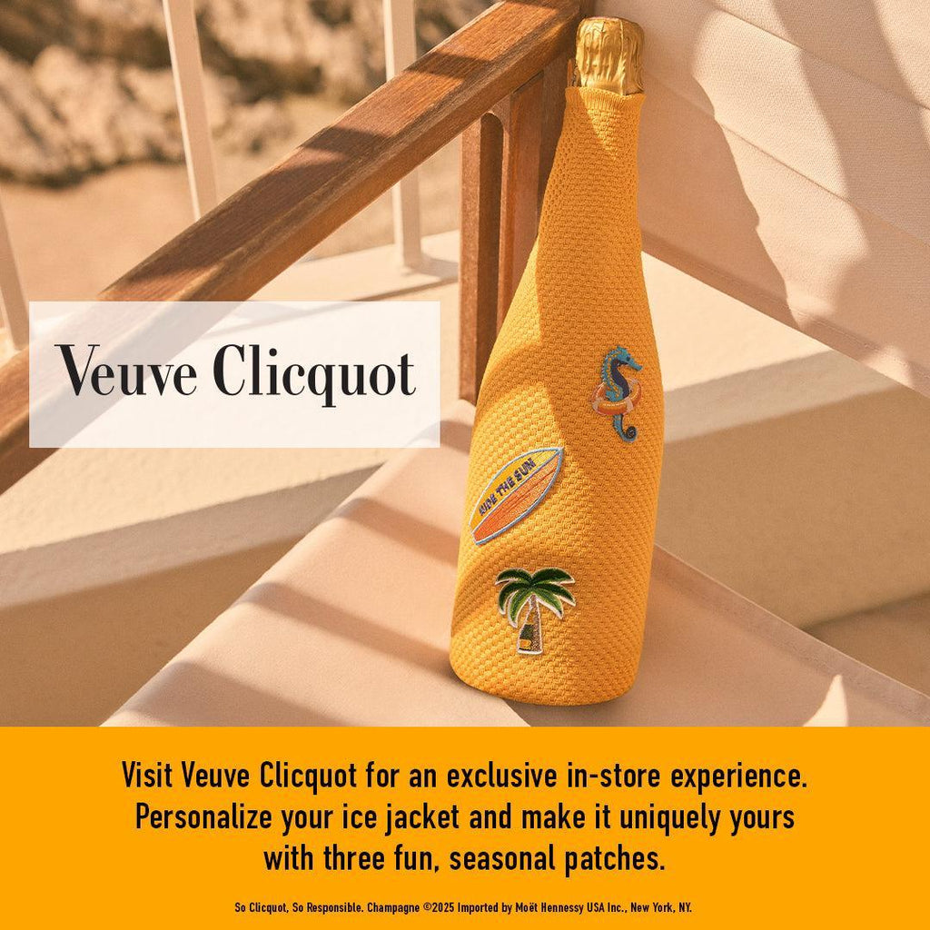 Bottle of Veuve Clicquot Champagne Yellow Label Brut With Ice Jacket NV [NET]-Sparkling Wine-Flatiron SF