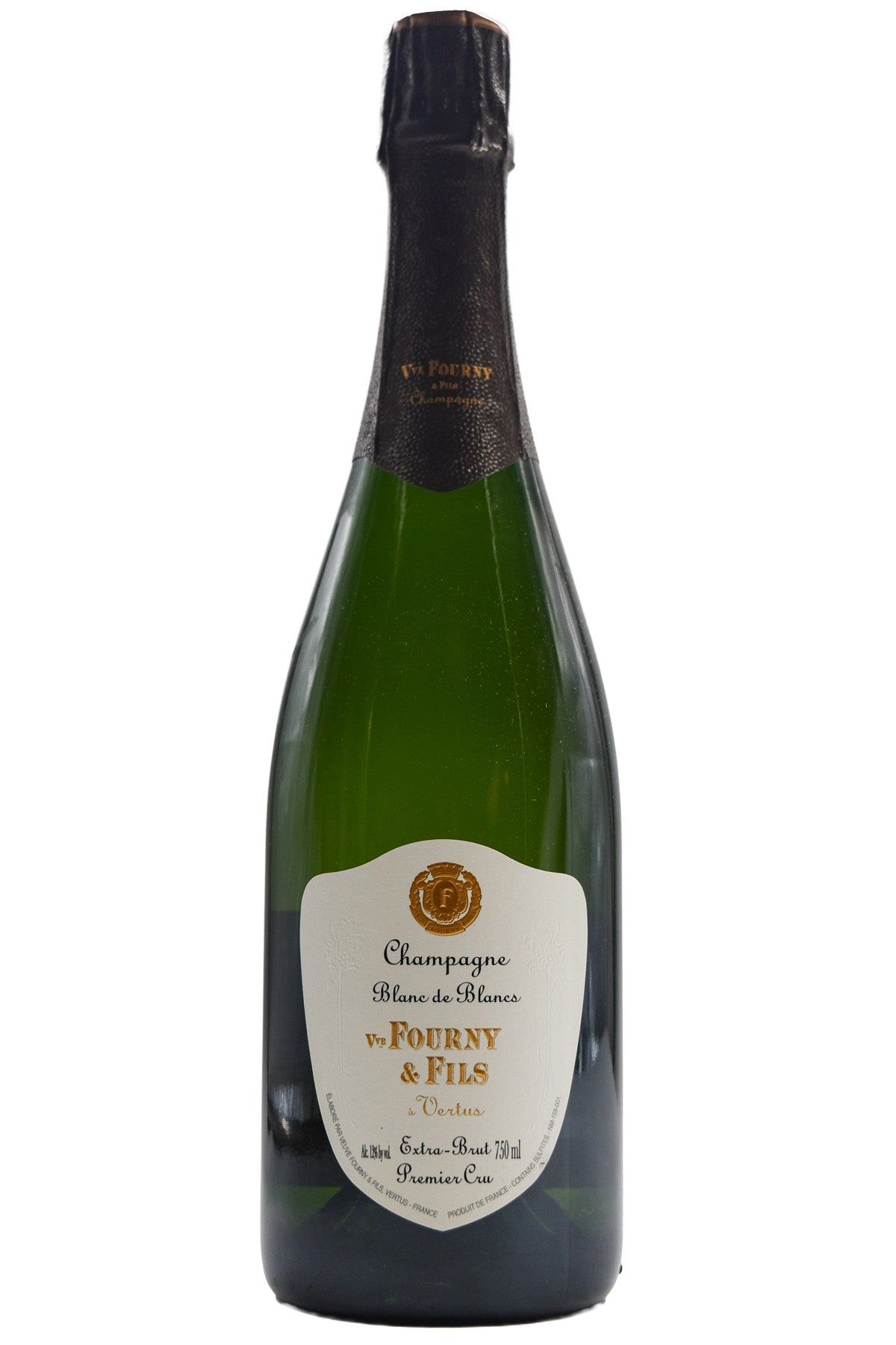 Bottle of Veuve Fourny & Fils Champagne Blanc de Blancs Extra Brut 1er Cru NV-Sparkling Wine-Flatiron SF