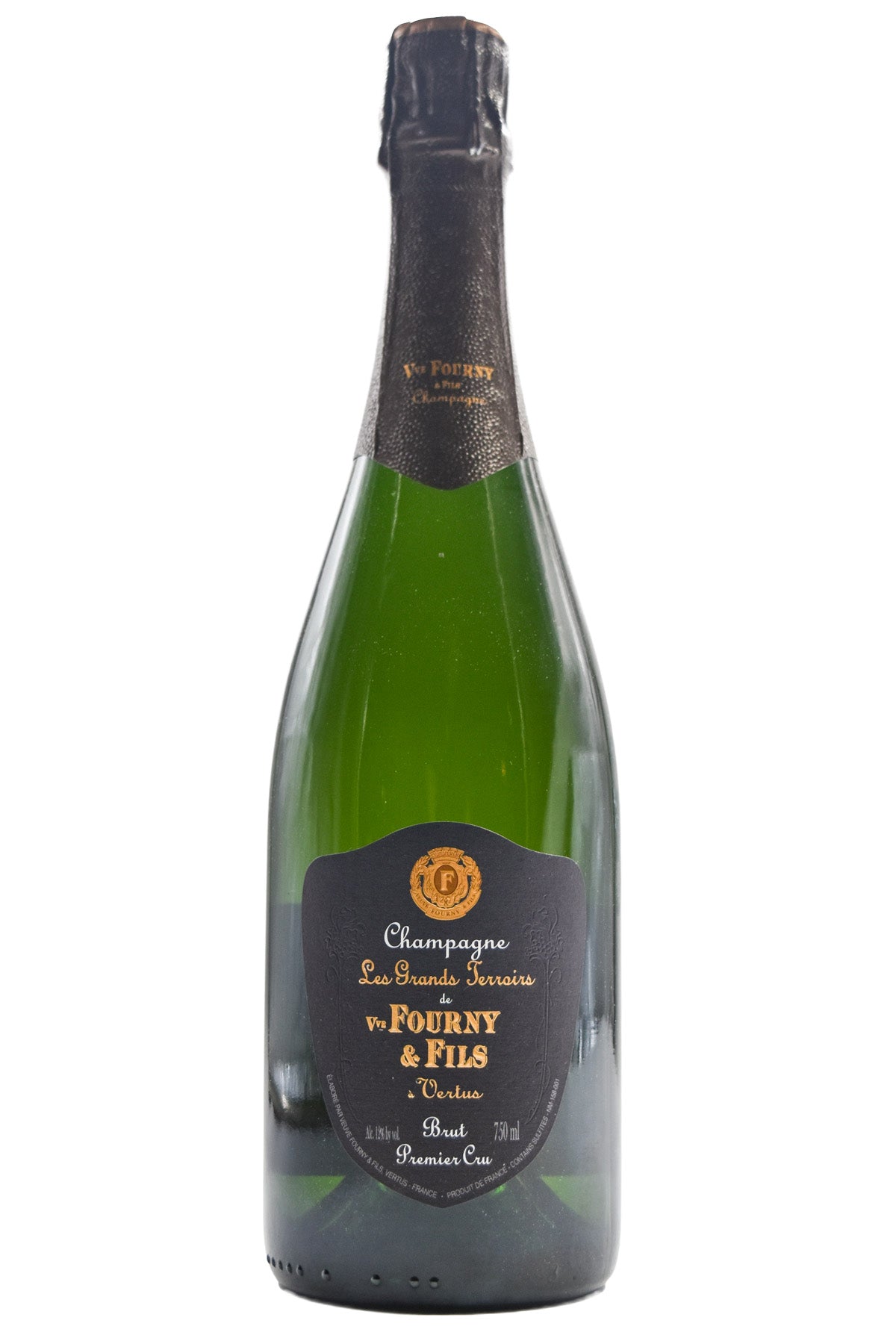 Bottle of Veuve Fourny & Fils Champagne Brut 1er Cru Grands Terroirs NV-Sparkling Wine-Flatiron SF