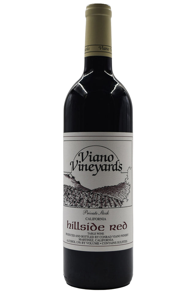 Bottle of Viano Vineyards Contra Costa Co. Estate Hillside Red NV-Red Wine-Flatiron SF