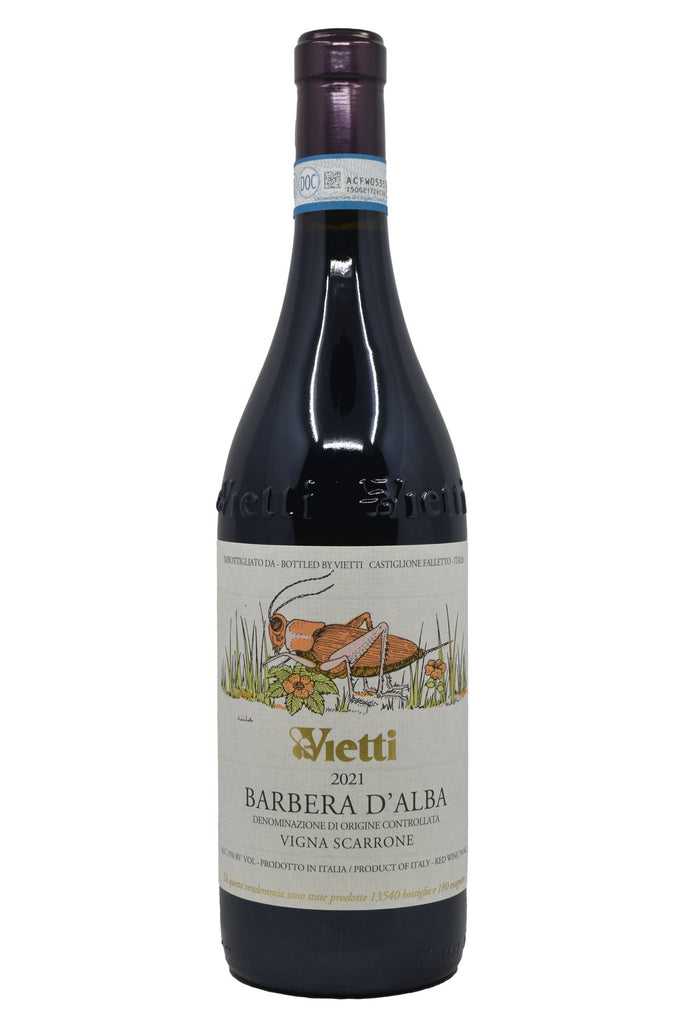 Bottle of Vietti Barbera d'Alba Vigna Scarrone 2021-Red Wine-Flatiron SF