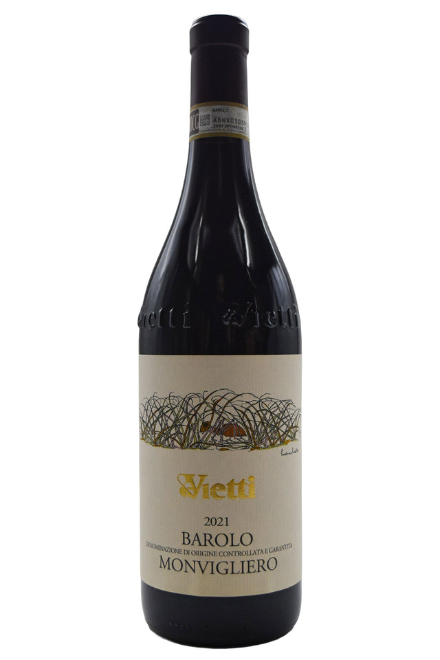 Bottle of Vietti Barolo Monvigliero 2021 (1.5L)-Red Wine-Flatiron SF