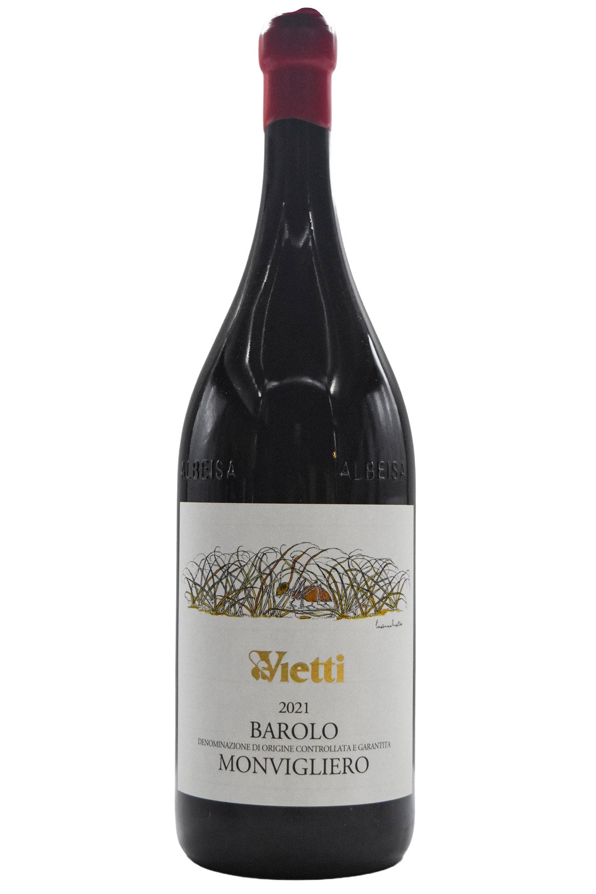 Bottle of Vietti Barolo Monvigliero 2021 (3L)-Red Wine-Flatiron SF