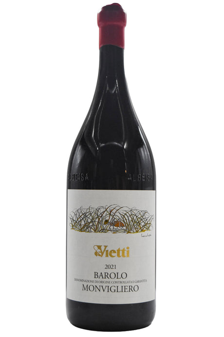 Bottle of Vietti Barolo Monvigliero 2021 (3L)-Red Wine-Flatiron SF