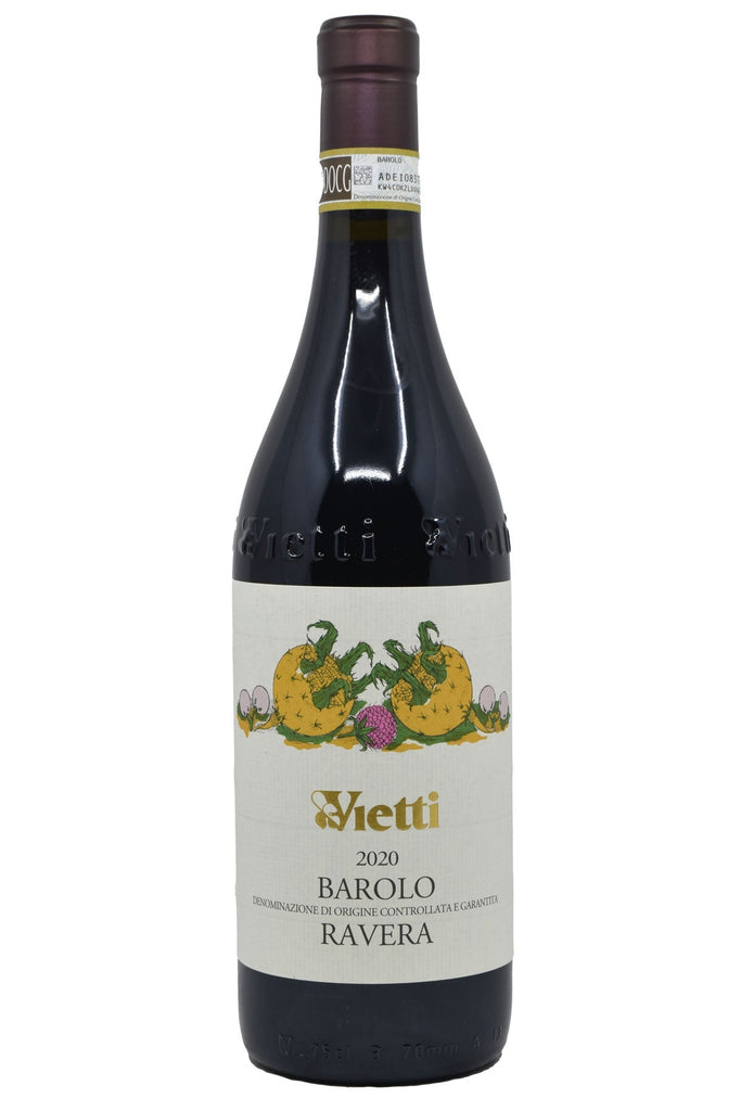 Bottle of Vietti Barolo Ravera 2020-Red Wine-Flatiron SF