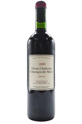 Bottle of Vieux Chateau Champs de Mars Cotes de Castillon 2000-Red Wine-Flatiron SF
