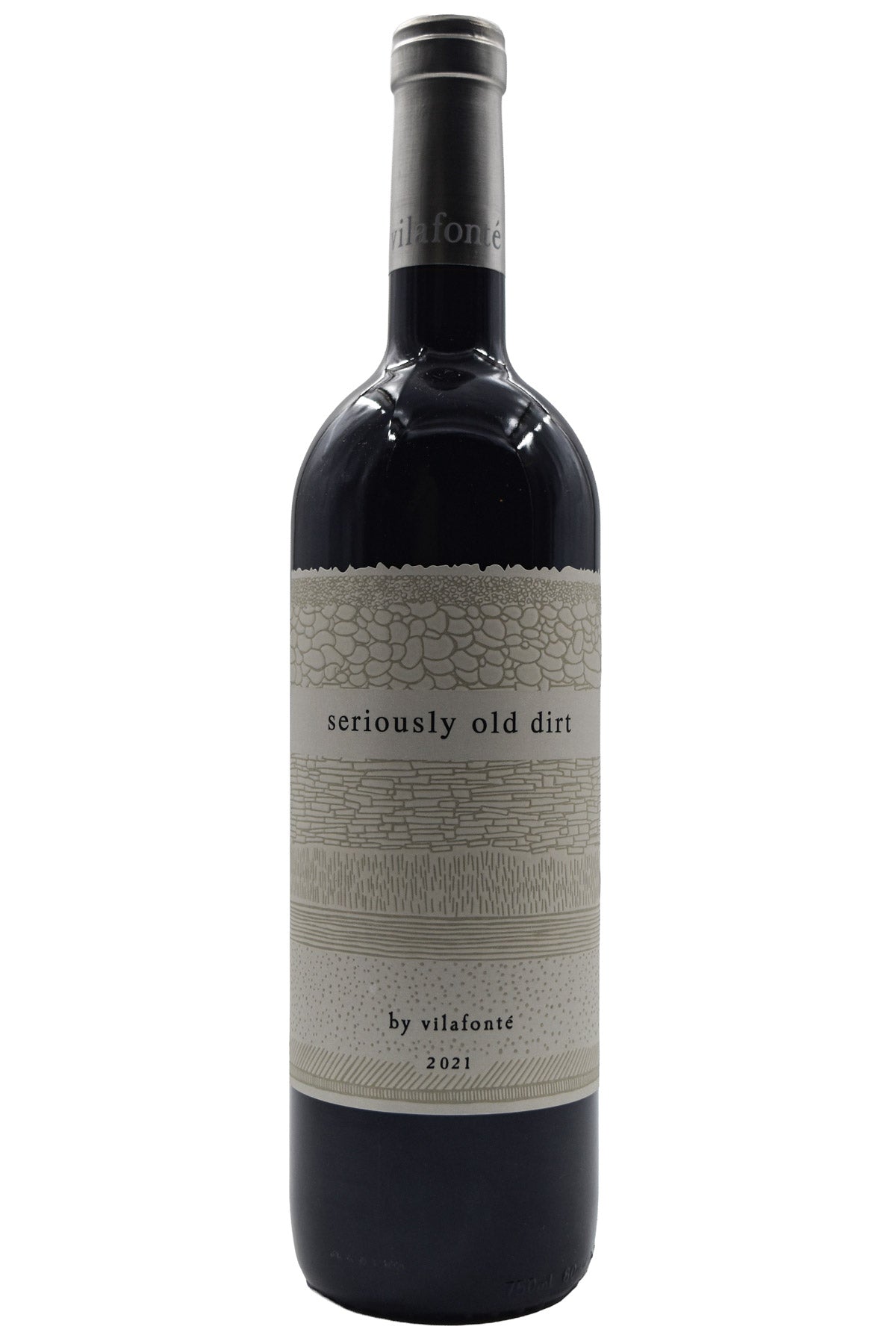 Bottle of Vilafonte Seriously Old Dirt Red Blend 2021-Red Wine-Flatiron SF