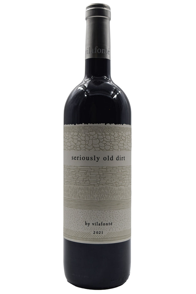 Bottle of Vilafonte Seriously Old Dirt Red Blend 2021-Red Wine-Flatiron SF