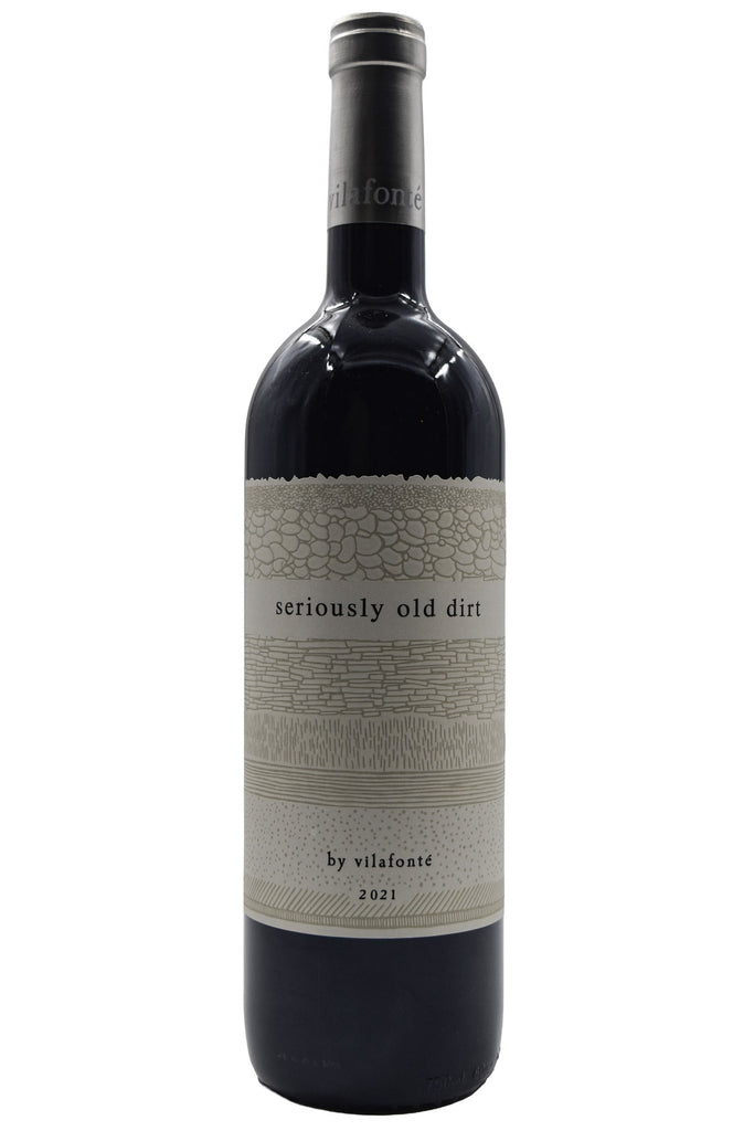 Bottle of Vilafonte Seriously Old Dirt Red Blend 2021-Red Wine-Flatiron SF