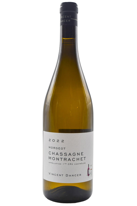 Bottle of Vincent Dancer Chassagne Montrachet 1er Cru Morgeot Blanc 2022-White Wine-Flatiron SF