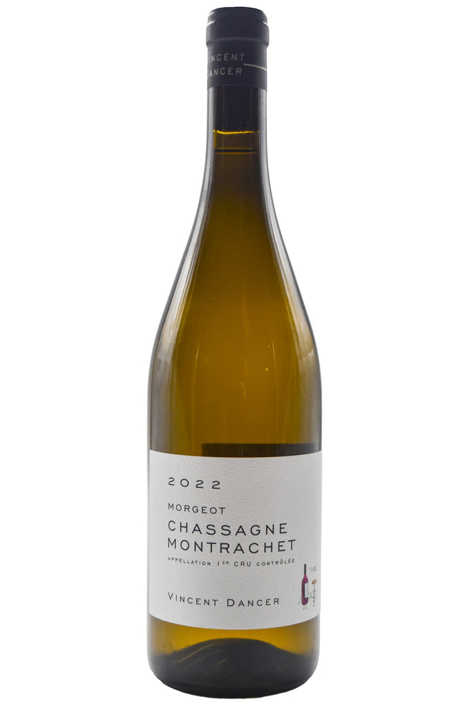 Bottle of Vincent Dancer Chassagne Montrachet 1er Cru Morgeot Blanc 2022-White Wine-Flatiron SF