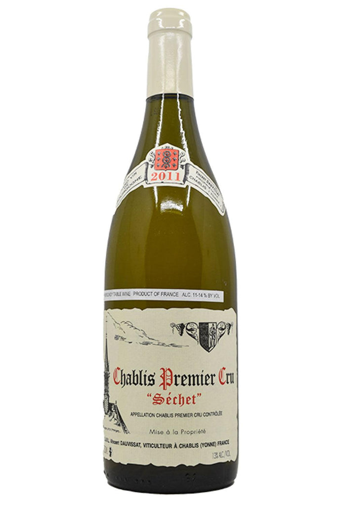 Bottle of Vincent Dauvissat Chablis 1er Cru Sechet 2011-White Wine-Flatiron SF