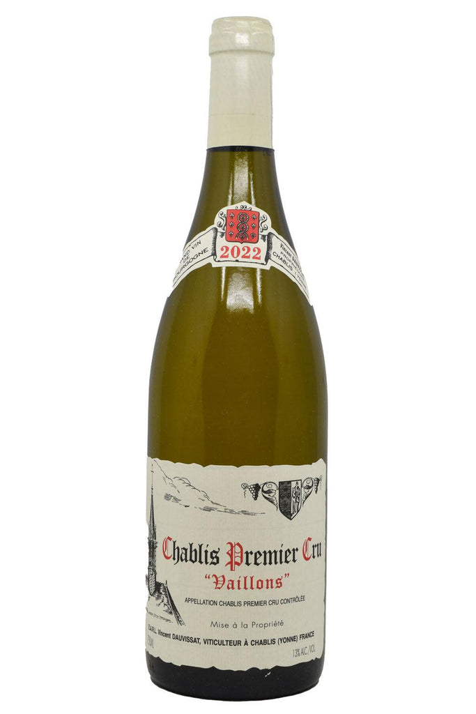 Bottle of Vincent Dauvissat Chablis 1er Cru Vaillons 2022-White Wine-Flatiron SF