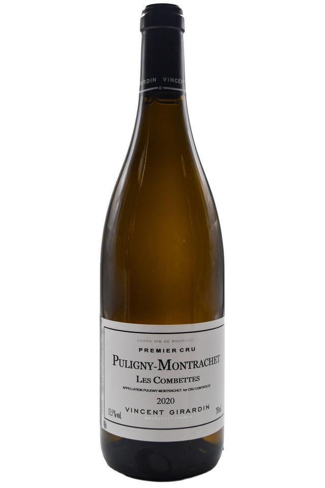 Bottle of Vincent Girardin Puligny Montrachet Les Combettes 1er Cru 2020 [NET]-White Wine-Flatiron SF