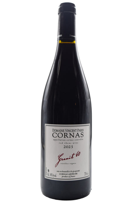 Bottle of Vincent Paris Cornas Granit 60 2023-Red Wine-Flatiron SF