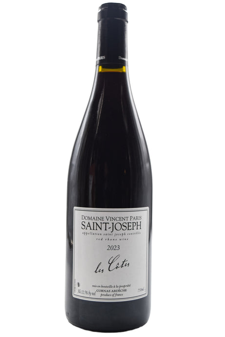 Bottle of Vincent Paris Saint Joseph Les Cotes 2023-Red Wine-Flatiron SF