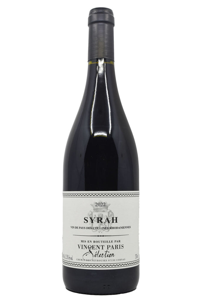 Bottle of Vincent Paris Selection Collines Rhodaniennes Syrah 2022-Red Wine-Flatiron SF