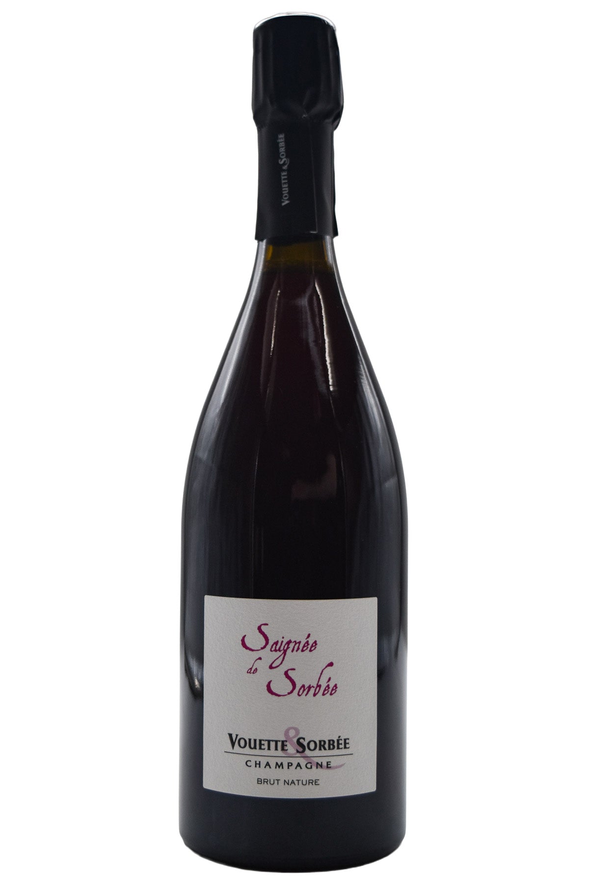Vouette et Sorbee Champagne Rose Brut Nature Saignee de Sorbee ['22 Base] NV