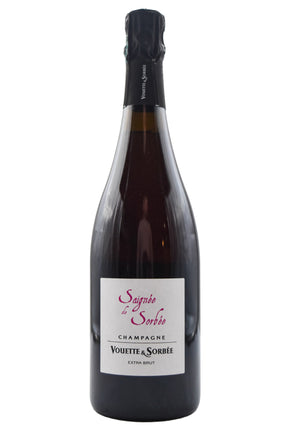 Bottle of Vouette et Sorbee Champagne Rose Extra Brut Saignee de Sorbee 2011-Sparkling Wine-Flatiron SF