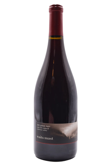 Bottle of Waits-Mast Anderson Valley Pinot Noir Nash Mill 2021-Red Wine-Flatiron SF