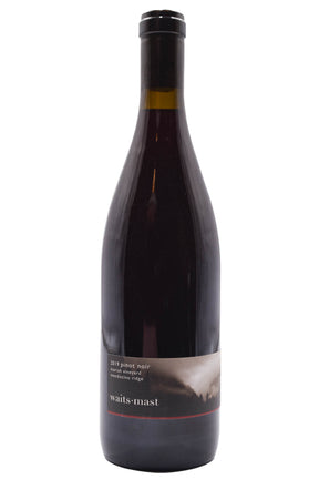 Bottle of Waits-Mast Pinot Noir Mariah Vineyard 2019-Red Wine-Flatiron SF